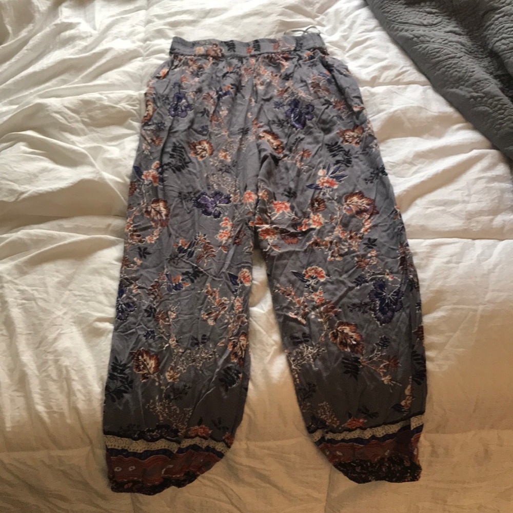 Hippie floral pants